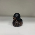 Duck Gothic Punk Duck, Novelty Duck Decorated with Halloween Decorations, Punk Duck in 1980s, Dark Satan Duck Gothic Gift.