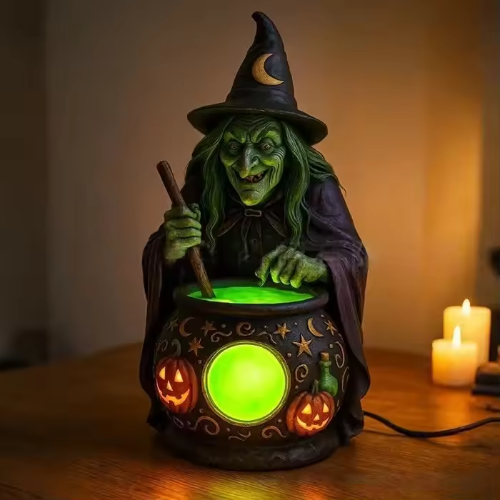 Cute Ghost Reading Lantern Halloween Resin Figurine Ornament With Boo Sign For Indoor Home Tabletop Holiday Party Decoration