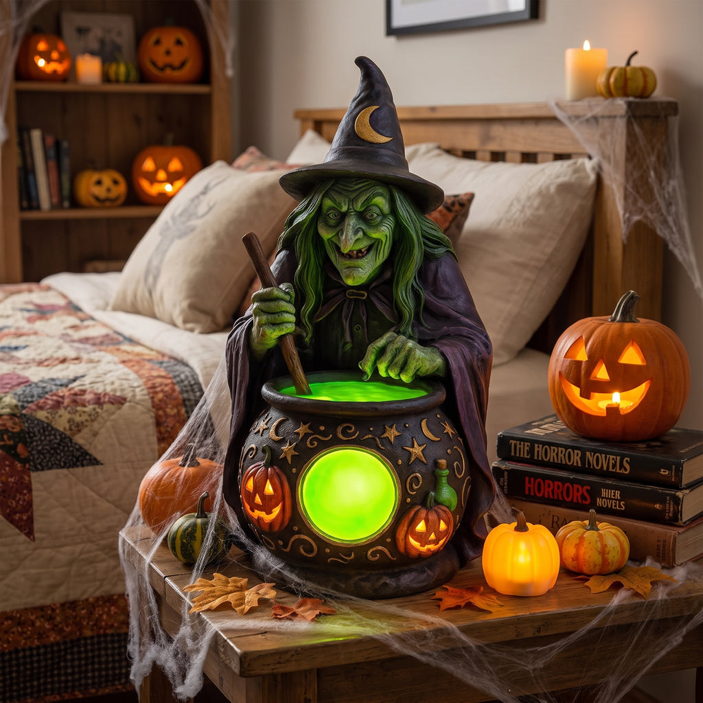 Cute Ghost Reading Lantern Halloween Resin Figurine Ornament With Boo Sign For Indoor Home Tabletop Holiday Party Decoration